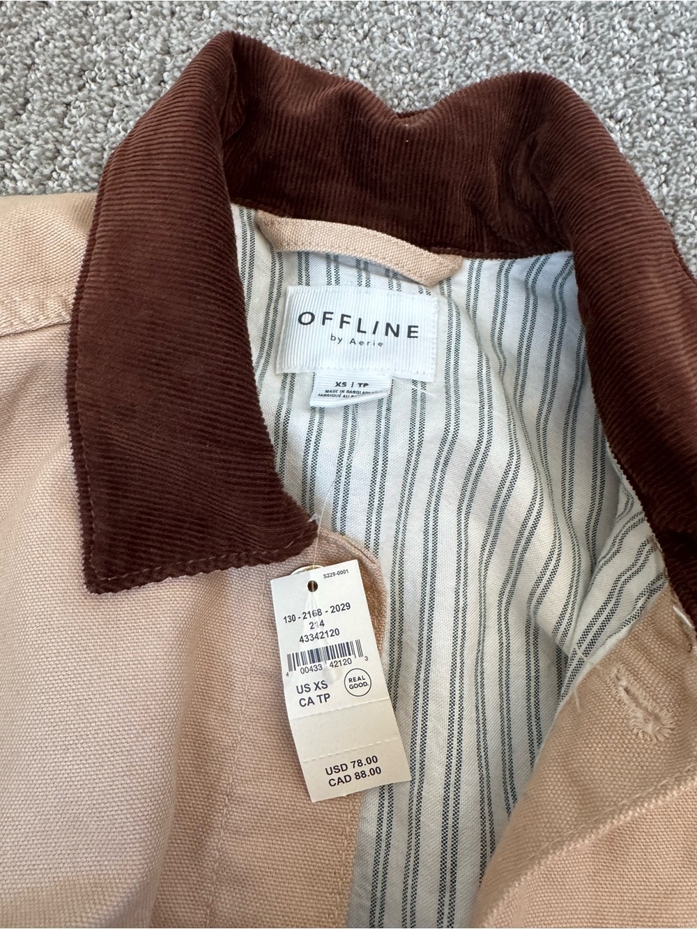 aerie OFFLINE chore jacket - Picture 2 of 6
